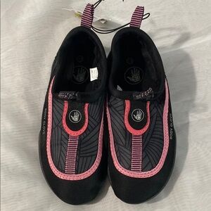 Body Glove Black and Pink Water Shoes Slip-On Design